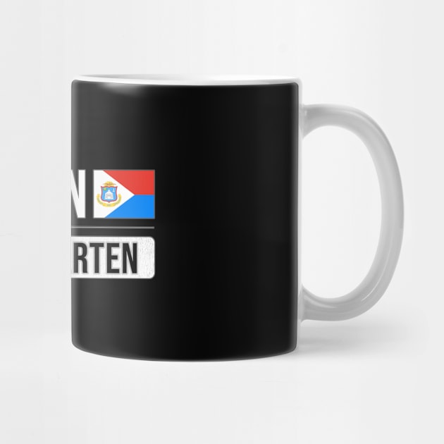 Made In Sint Maarten - Gift for Sint Maartener With Roots From Sint Maarten by Country Flags